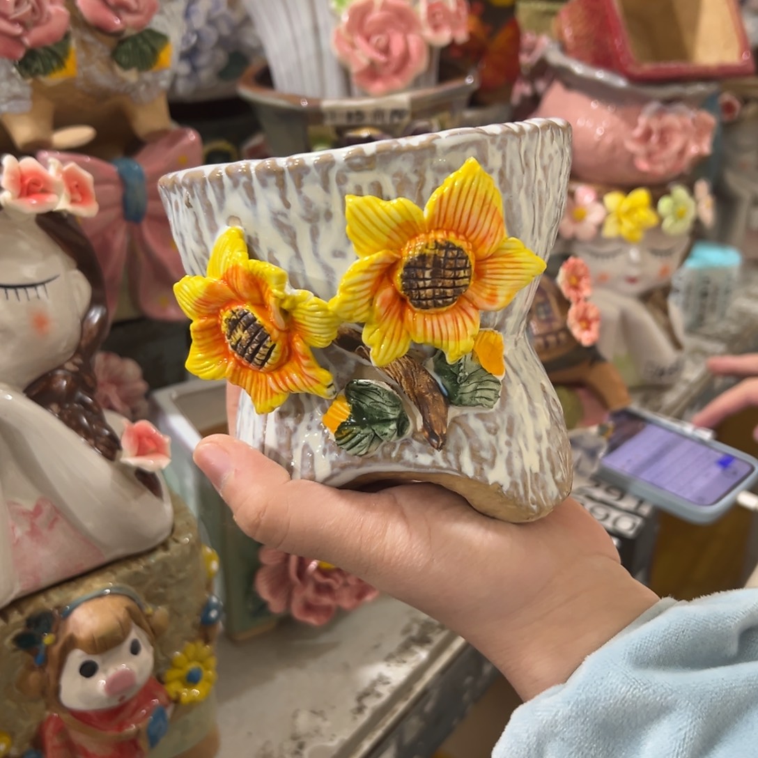 花盆，拍满20发货，退款拉黑