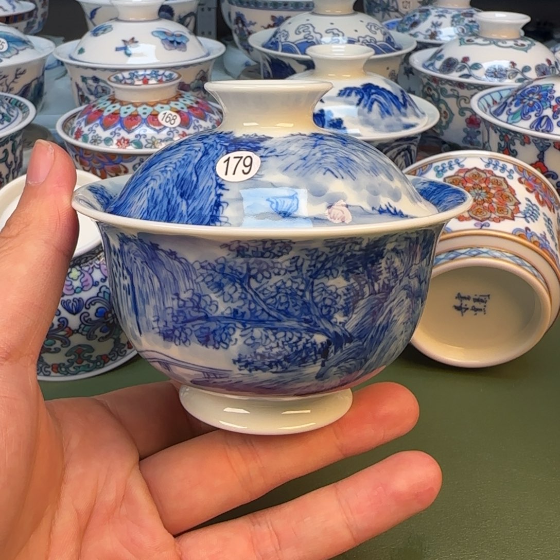 彦祖纯手工手绘茶具179