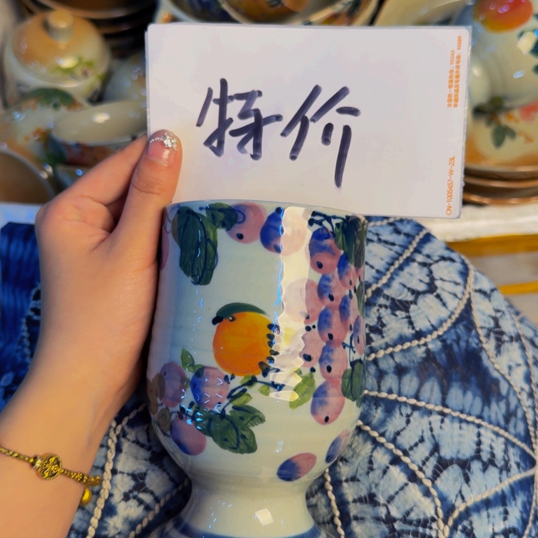 瓷片景德镇陶瓷手工手绘