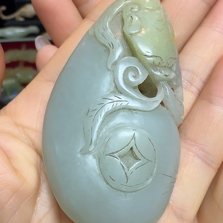 和田玉挂件未镶嵌