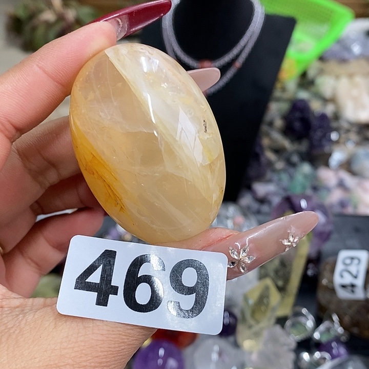 未镶嵌水晶珠宝半成品