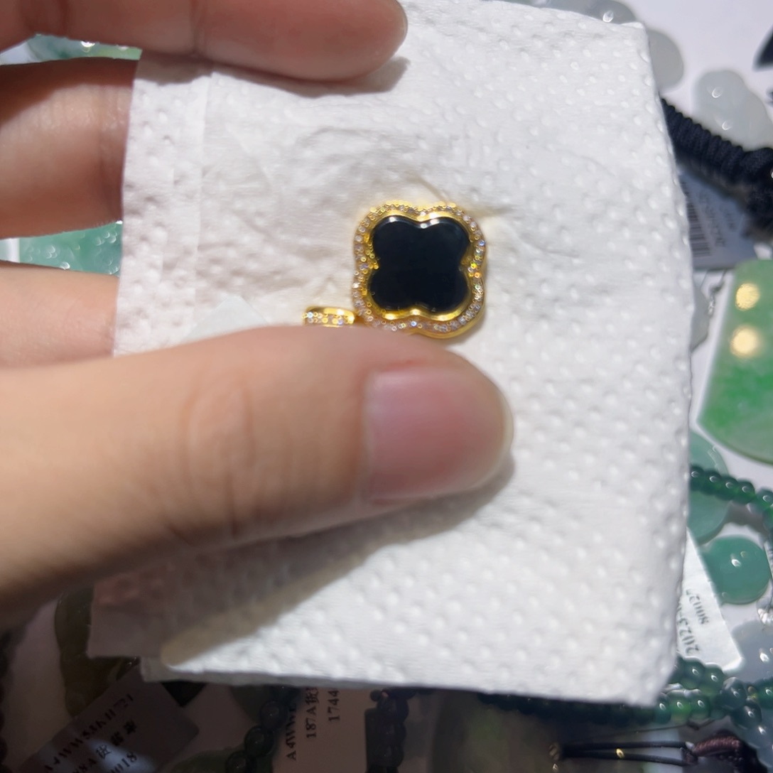 翡翠颈饰未镶嵌天然翡翠A货