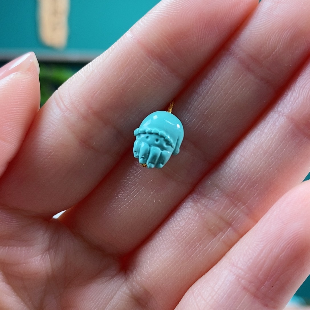 绿松石珠宝奇石未镶嵌