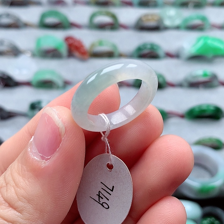 翡翠戒指未镶嵌16号