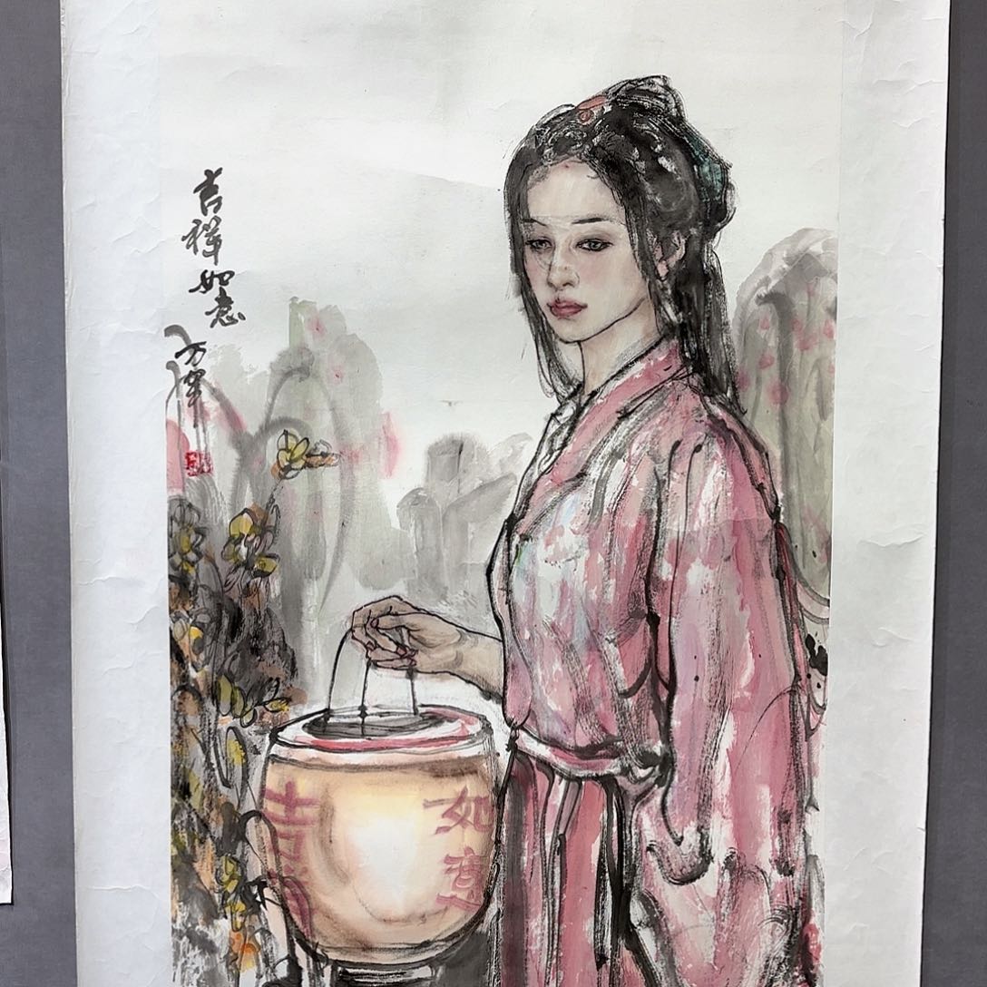 国画国画纯手绘作品请放心去藏
