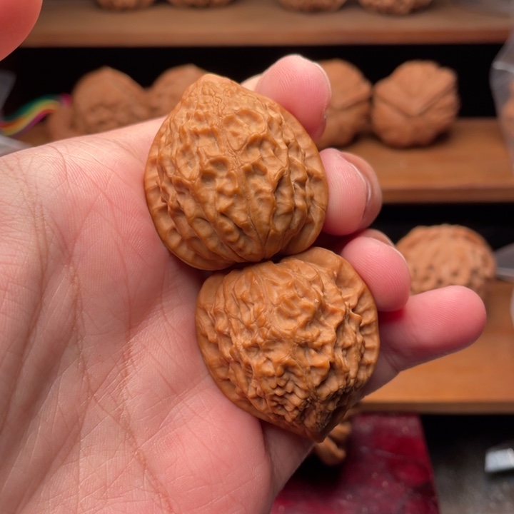 吊坠文玩核桃34毕业全品蜡皮金牛