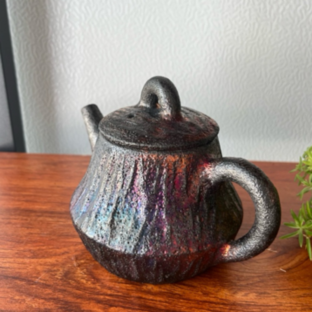荥经黑砂茶具泡茶壶