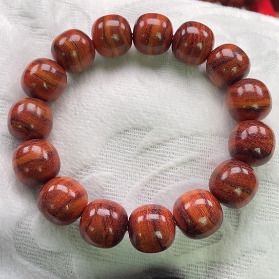 黄花梨/降香黄檀手串15老型珠A8