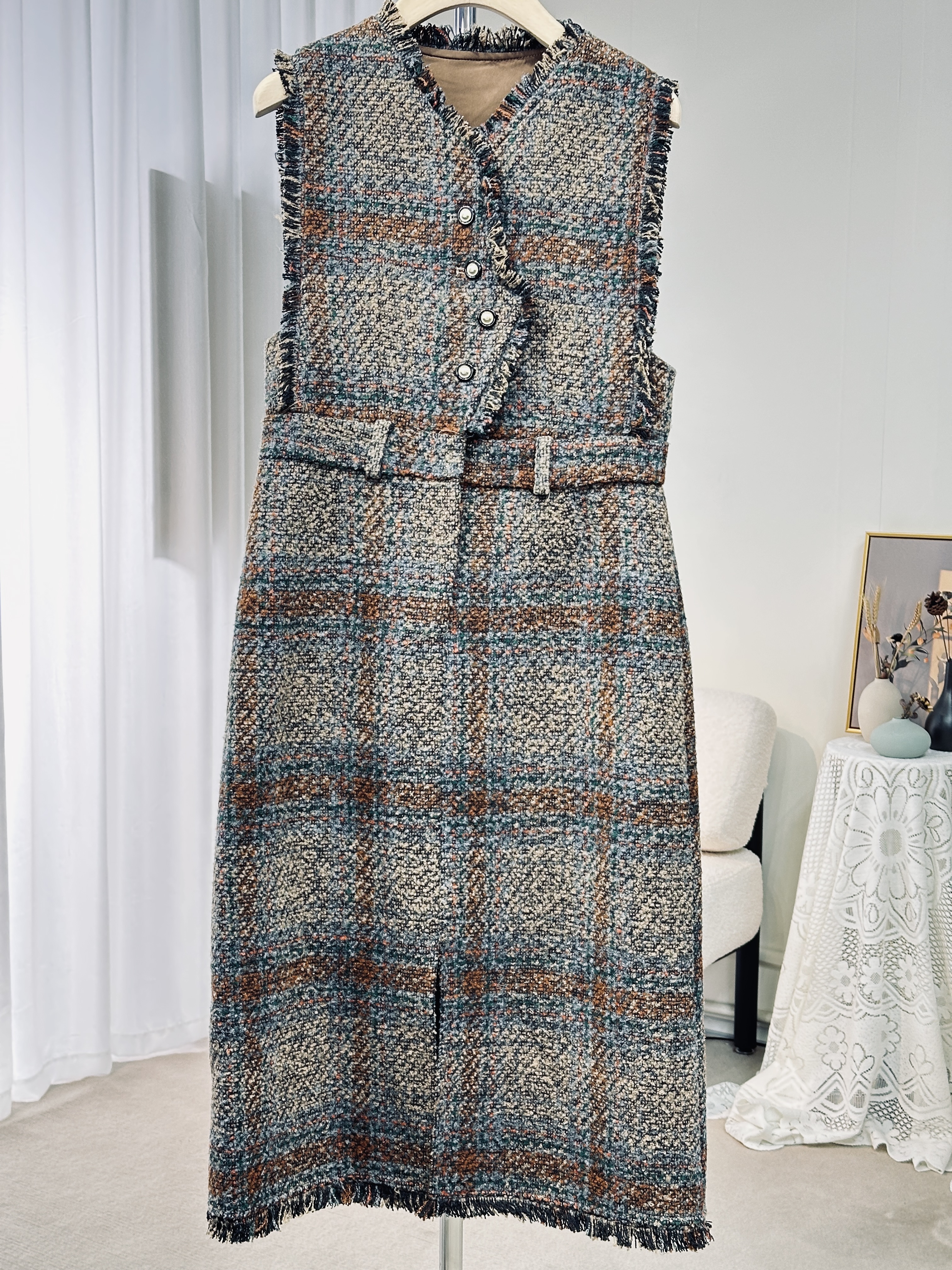 套头中腰夏英伦风休闲风连衣裙潮流中长款女士显瘦