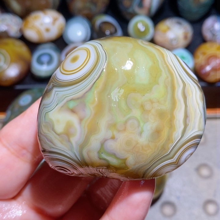 未镶嵌玛瑙/玉髓珠宝半成品96