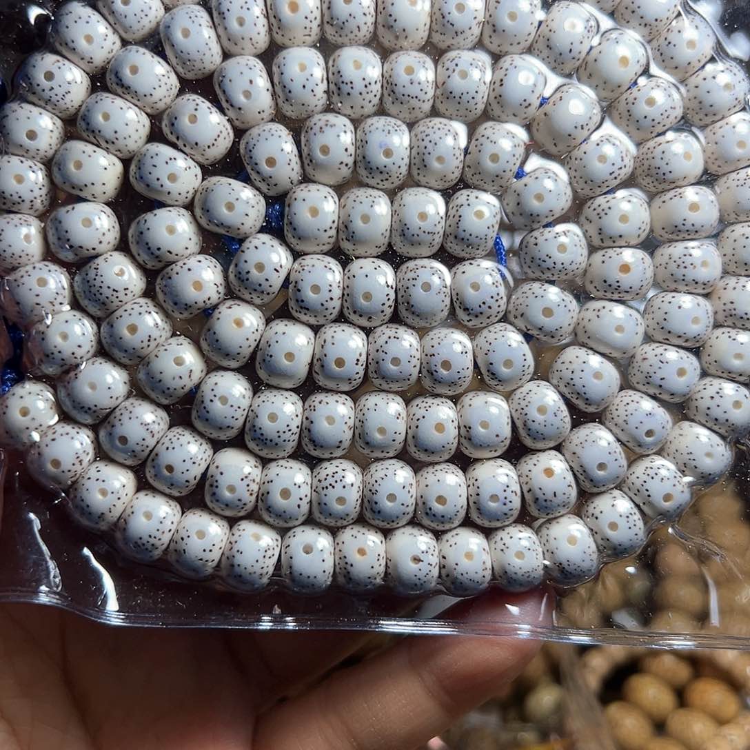 星月菩提手串星月菩提脱脂顺白