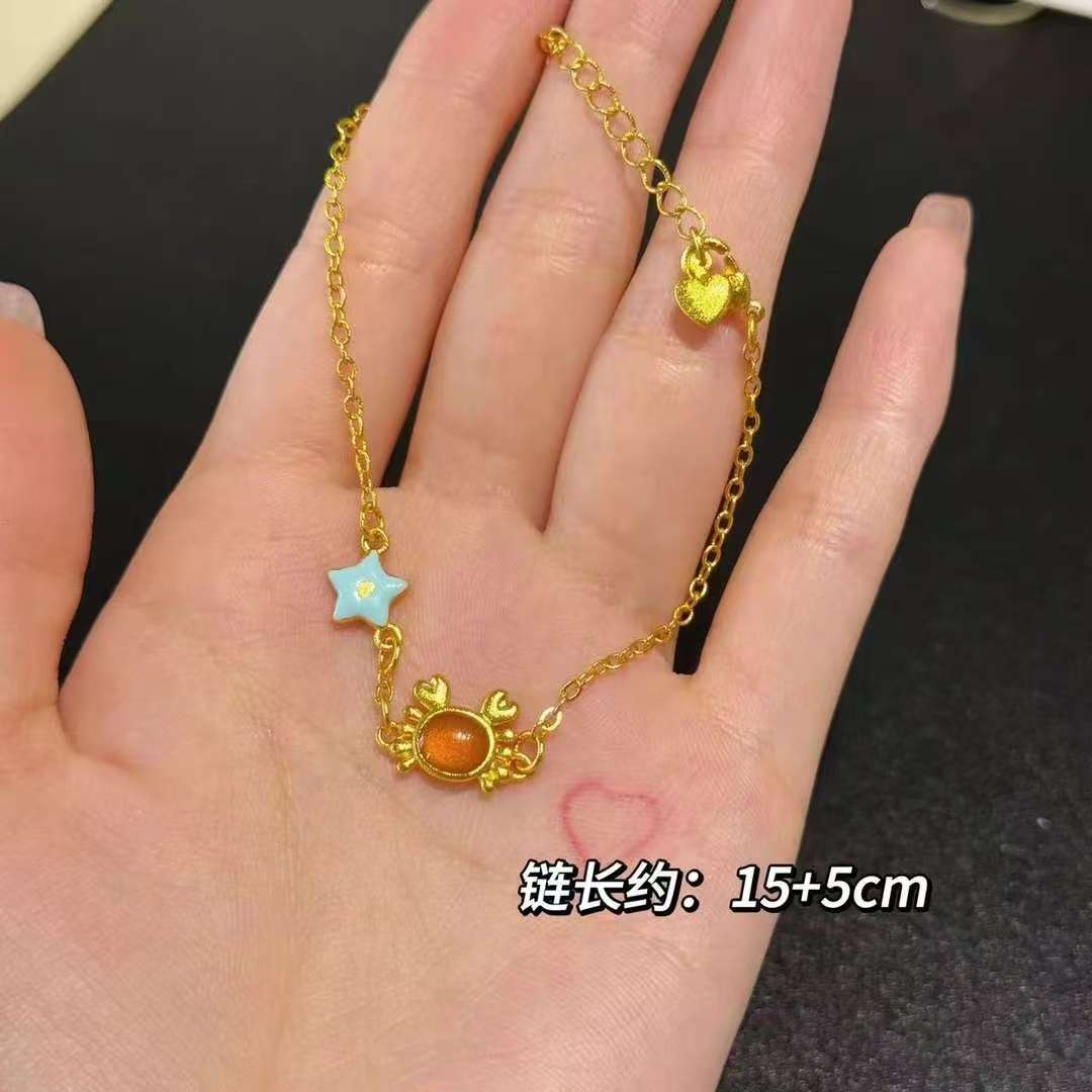 铜合金手链 BIBI【小螃蟹】手链SL043