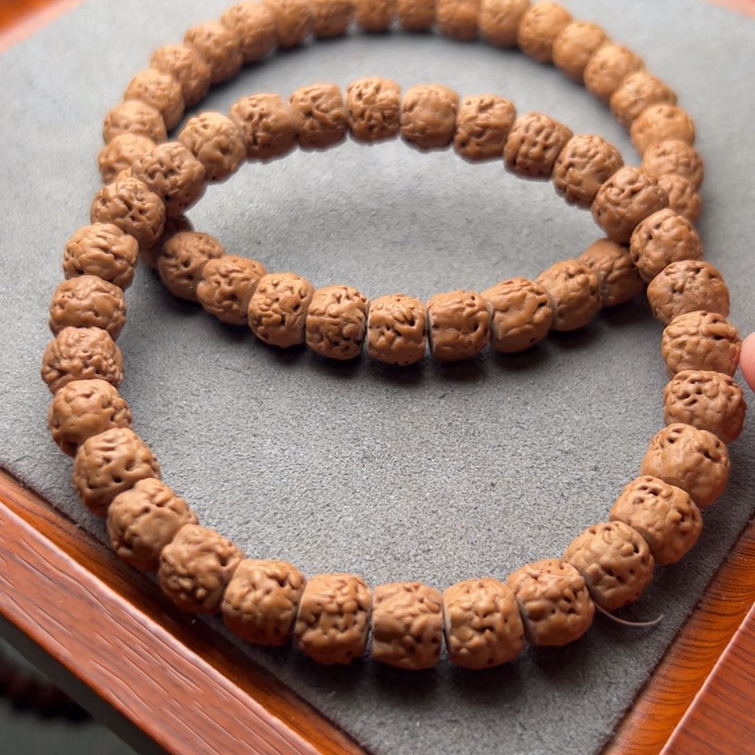 金刚菩提手串龙切佛手尺寸9-10