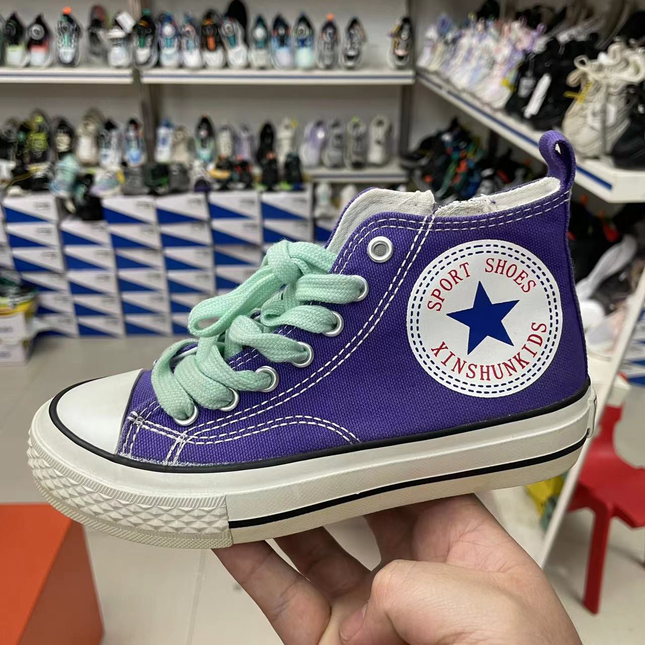 男女童通用帆布鞋