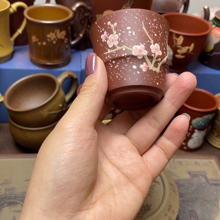 紫砂茶杯紫砂主人杯