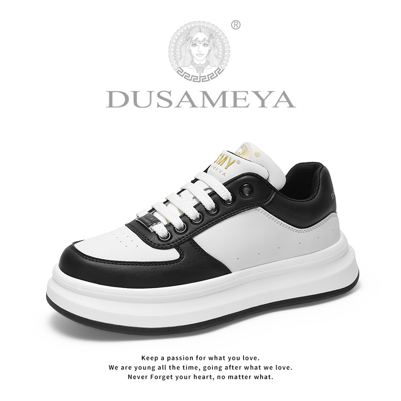 【芯片 高版】DUSAMEYA轻奢港风透气保暖情侣时尚百搭厚底休闲鞋