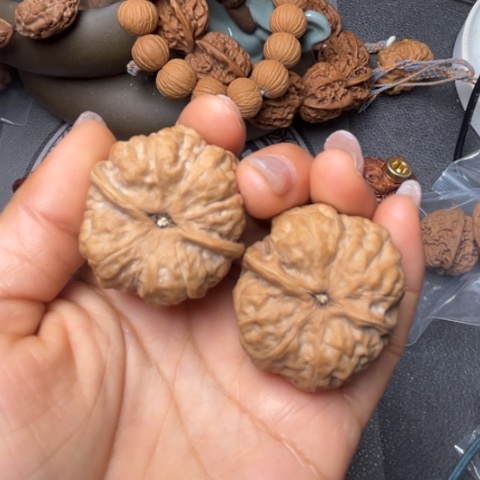 把件文玩核桃蛤蟆头