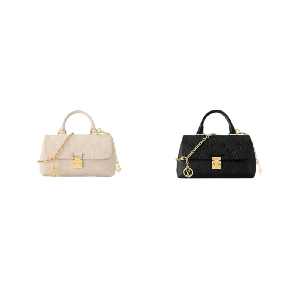 未使用 LouisVuitton/路易威登 玛德琳nano 压花粒面单肩包