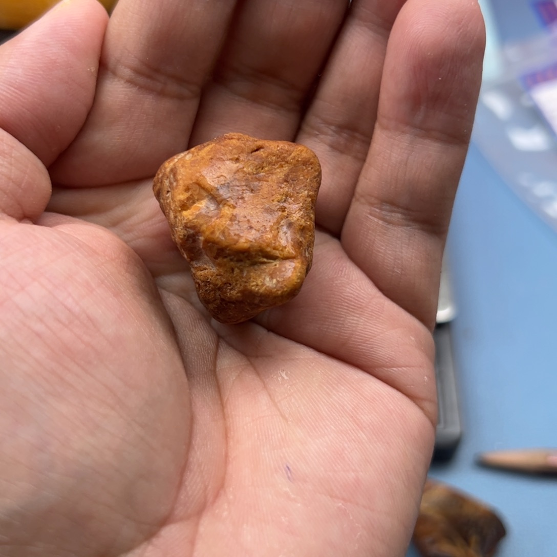 定制琥珀未镶嵌P***7蜜蜡定制