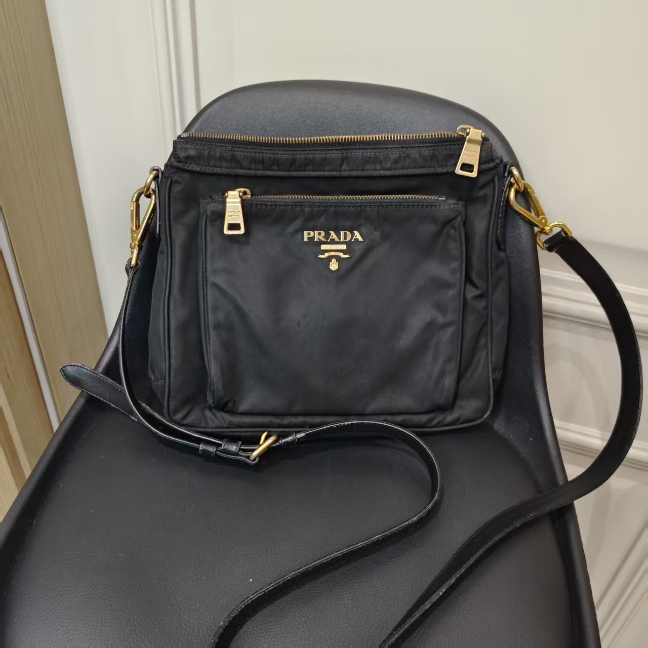 95新 Prada/普拉达 乱乱子中古/女士/单肩包/95805