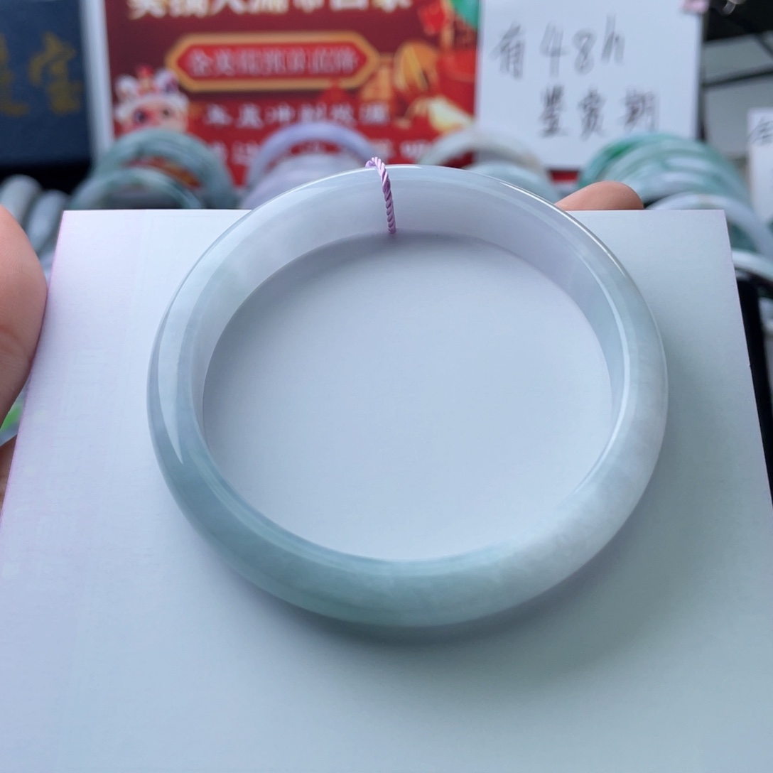 翡翠未镶嵌手镯60