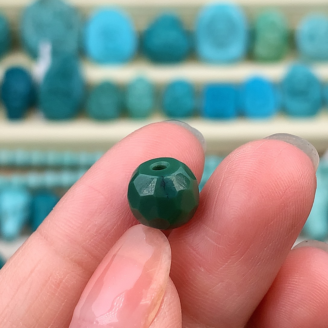 未镶嵌绿松石珠宝奇石8.5