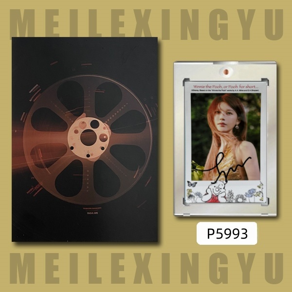 P5993【赵露思】正品拍立得照片 维尼边框