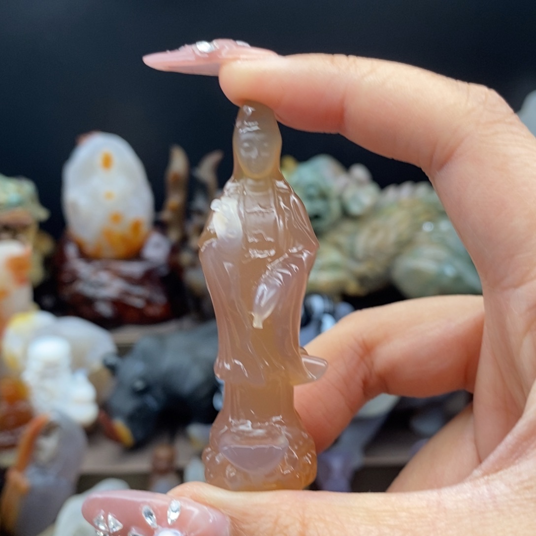 玛瑙/玉髓吊坠(不含链)未镶嵌