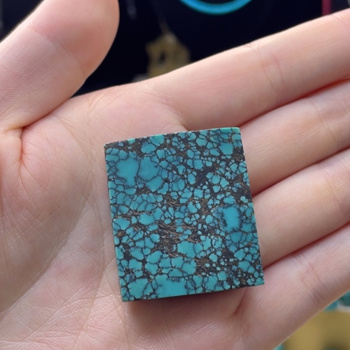 未镶嵌绿松石平安无事牌33*29*8.8mm