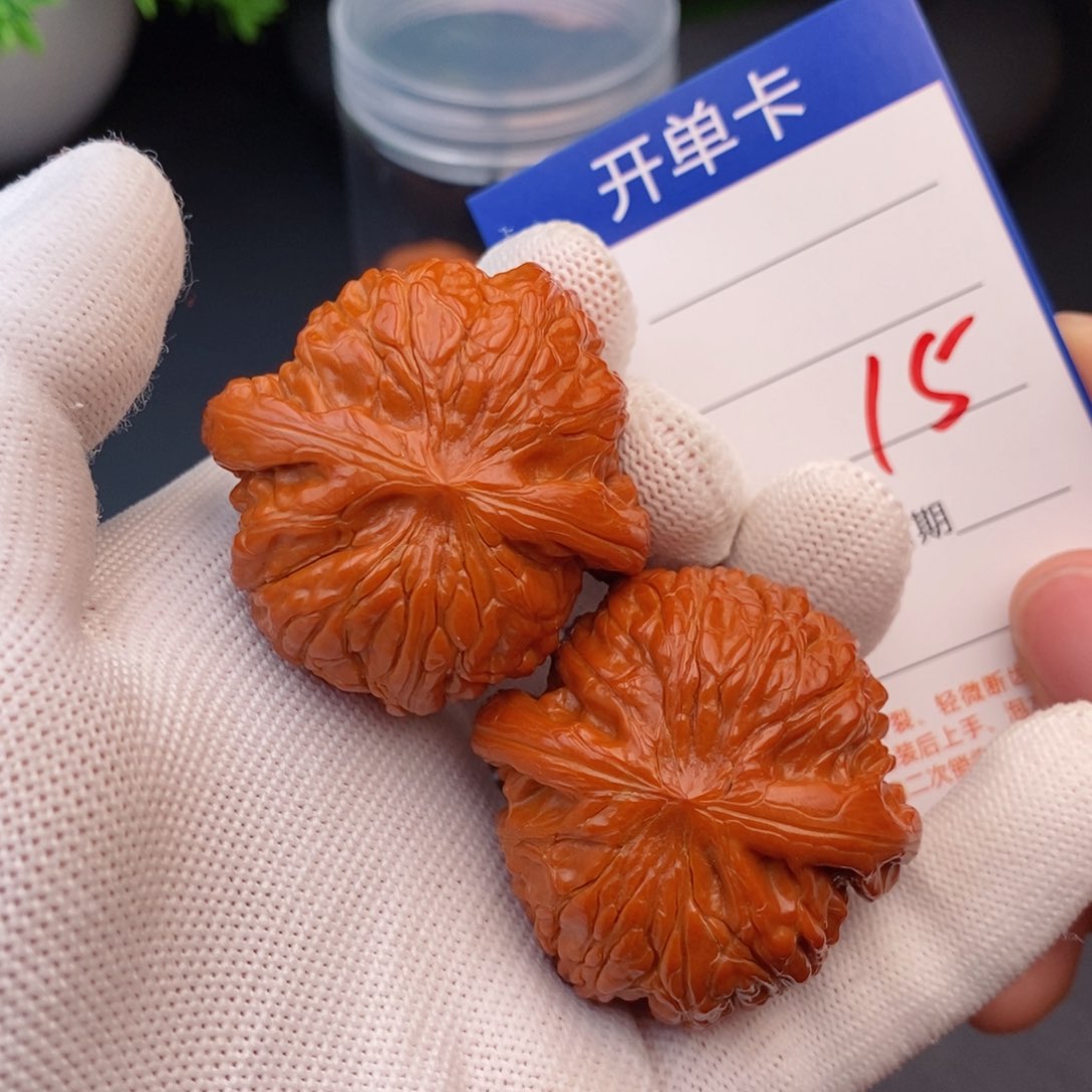 文玩核桃把件42磨盘15