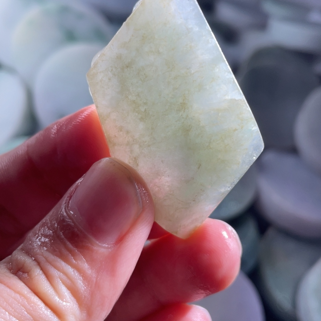 翡翠散珠天然翡翠A货