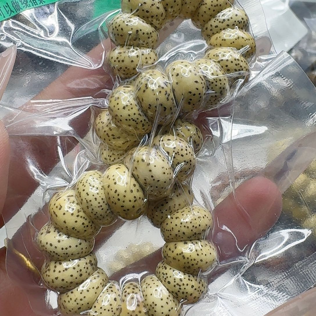 星月菩提手串20傲世黄星月菩提猪大肠13单圈