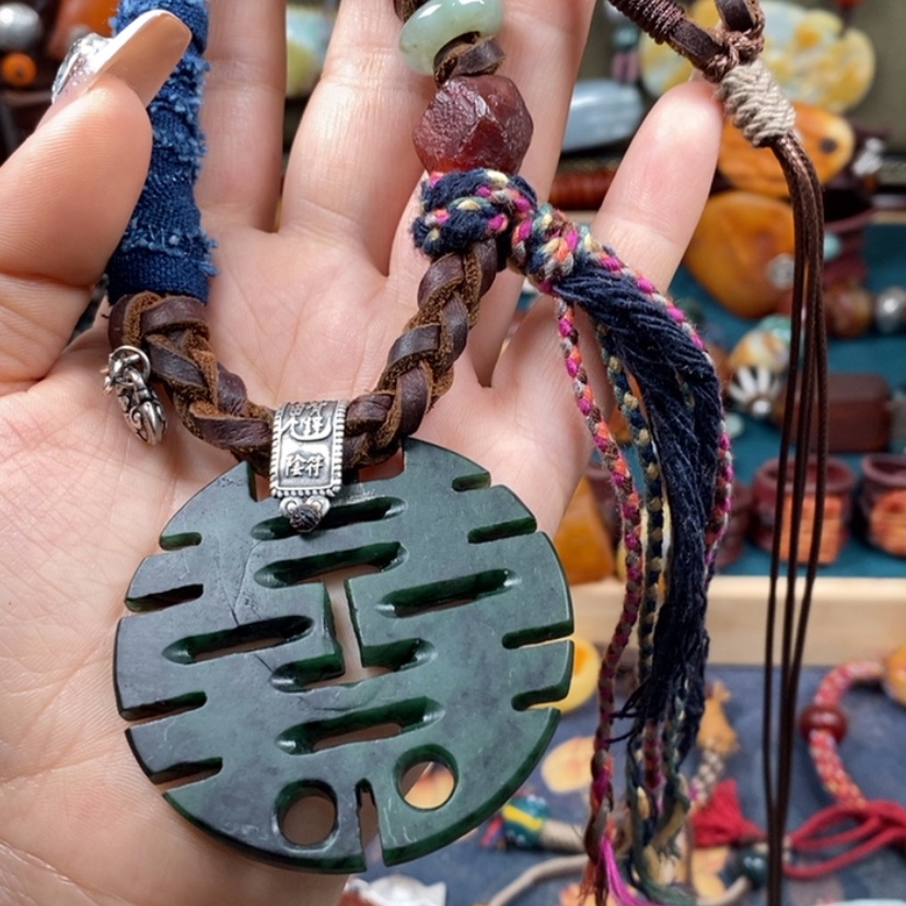 【闪购商品】翡翠颈饰未镶嵌项链