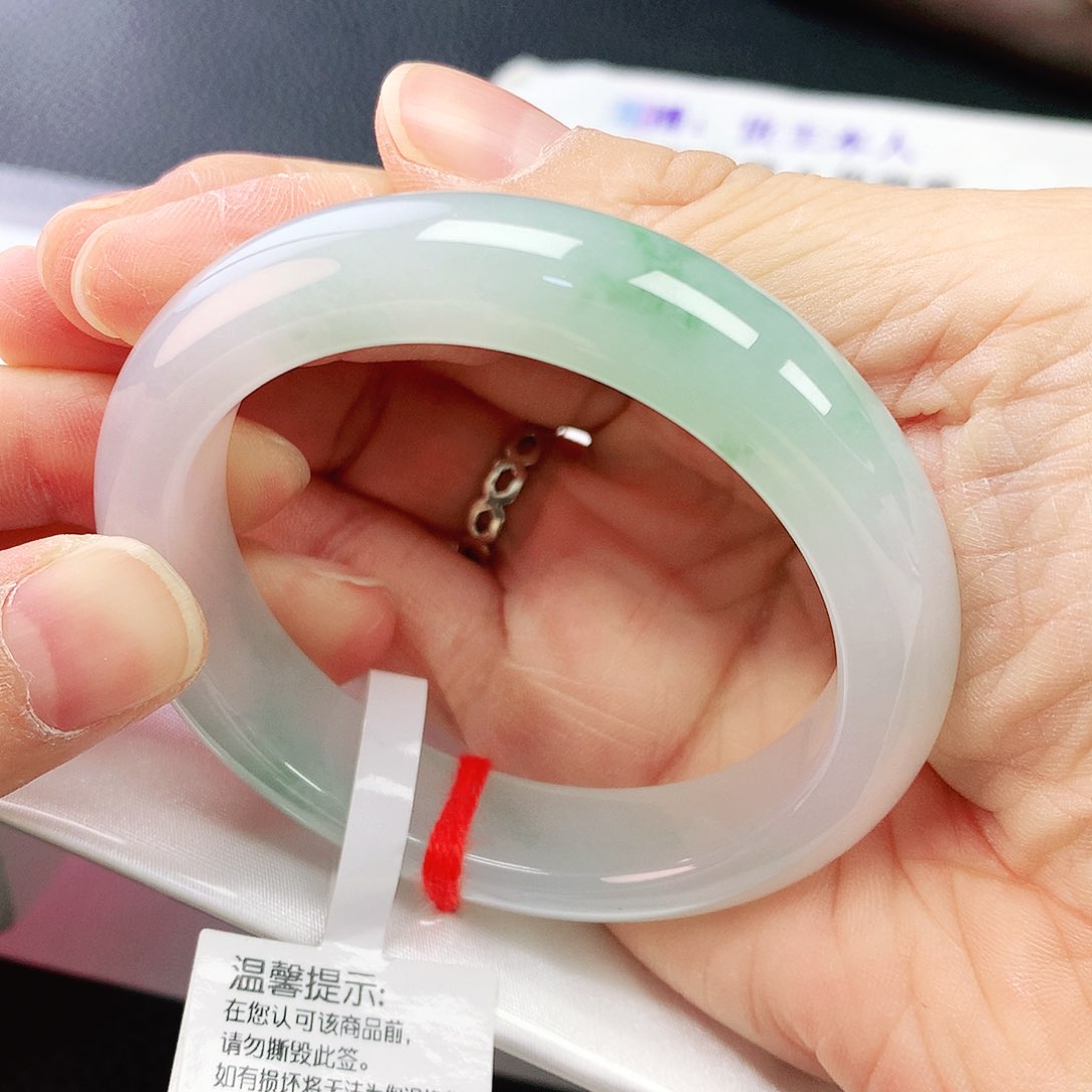 未镶嵌手镯翡翠51圈