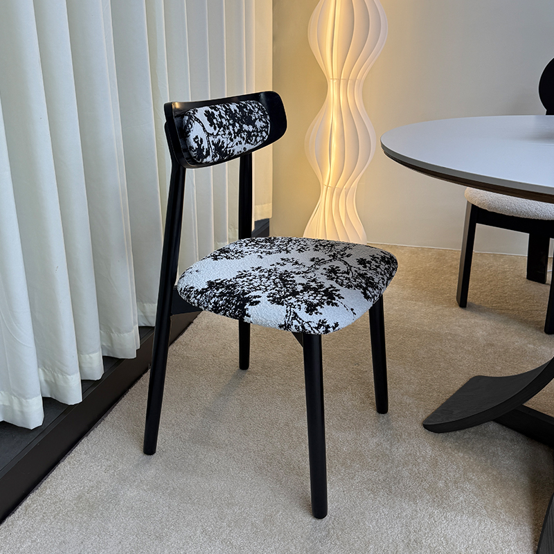 宇翊臻北欧简约实木餐椅家用现代简约酒店餐厅吃饭椅子工厂直销