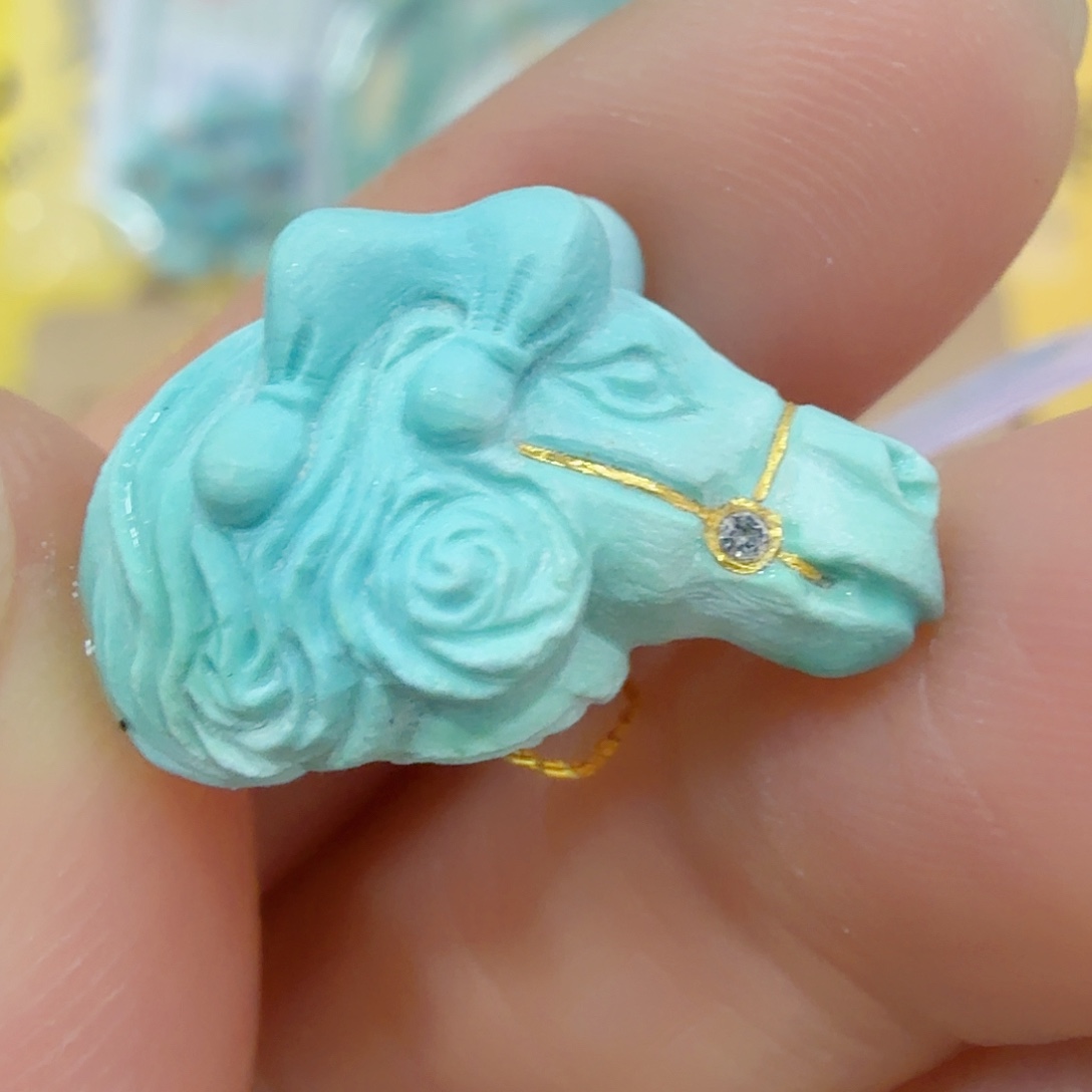 绿松石未镶嵌珠宝奇石