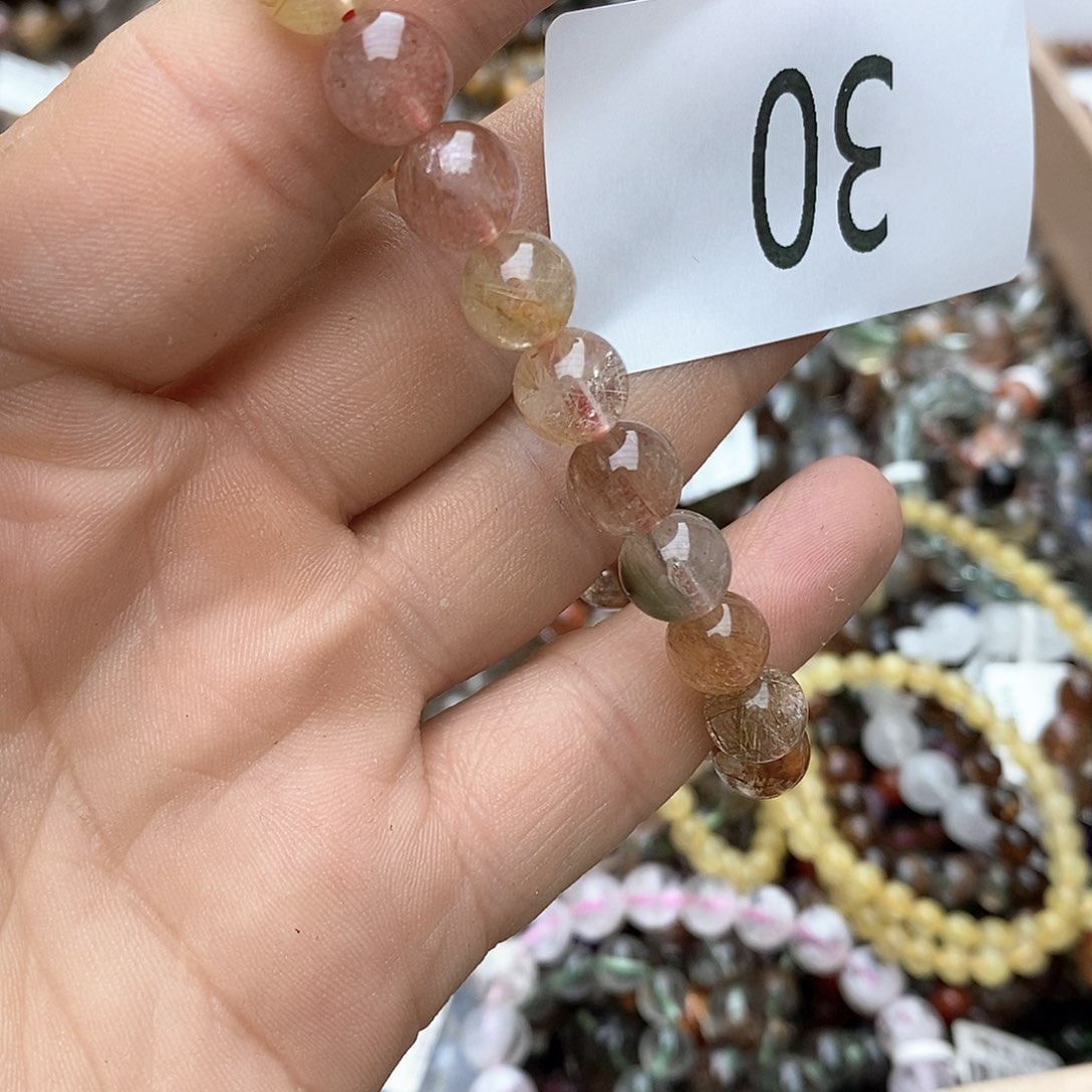 水晶手链未镶嵌手链