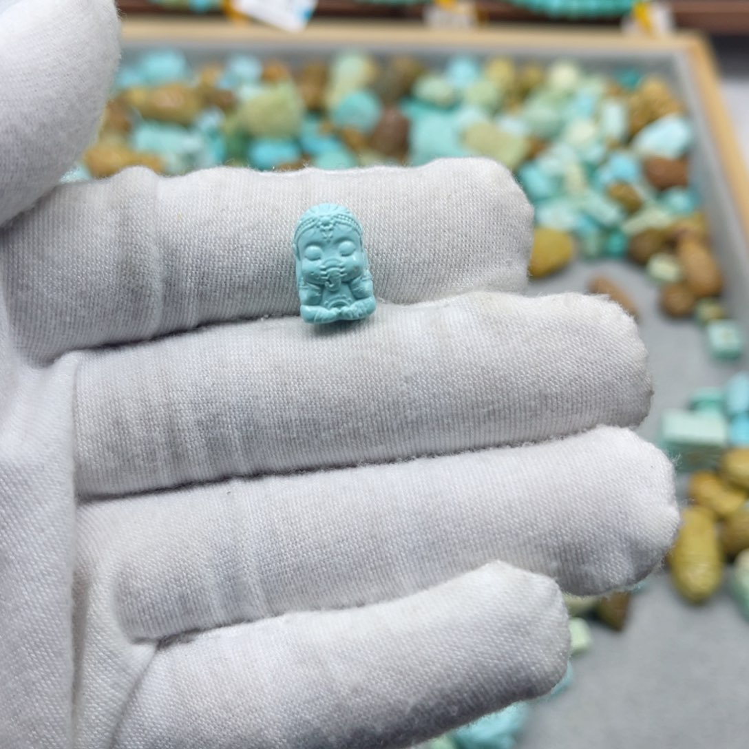 绿松石挂件未镶嵌