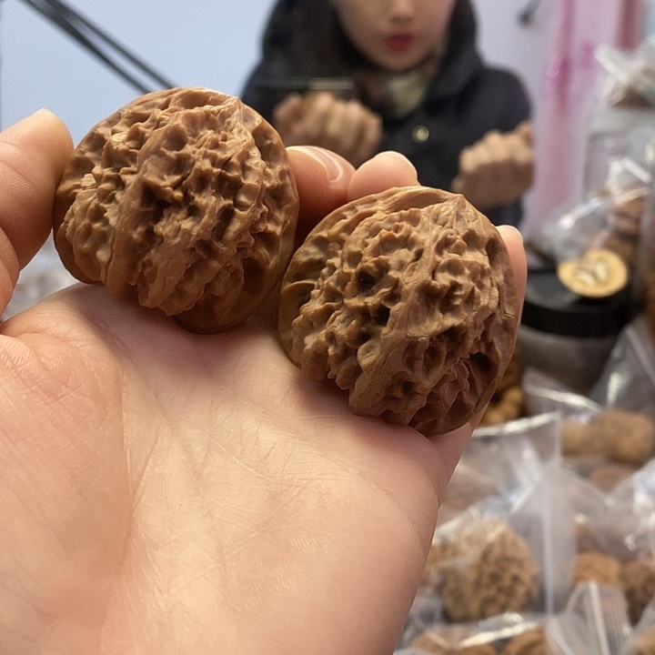 把件文玩核桃42野牛小众