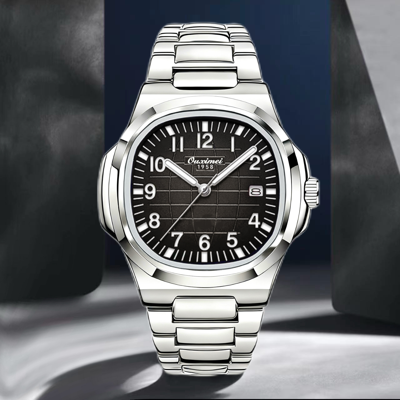 T经典手雷系列时尚夜光防水男士腕表