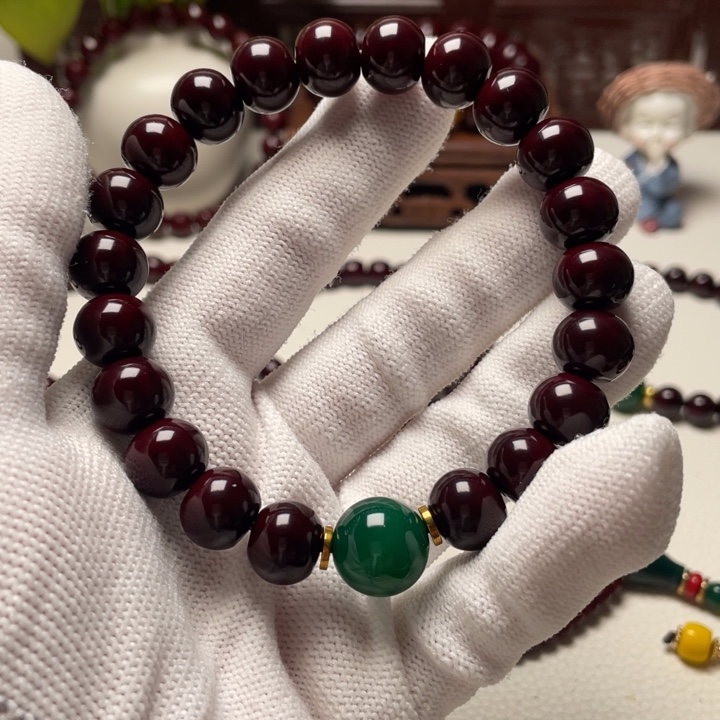 在***.手串/手链核桃猴头手串