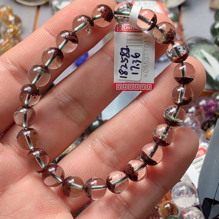 水晶手串未镶嵌天然