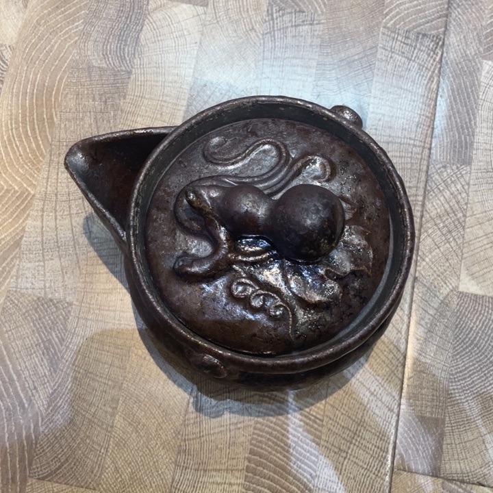 宝瓶壶茶道具摆件摆件