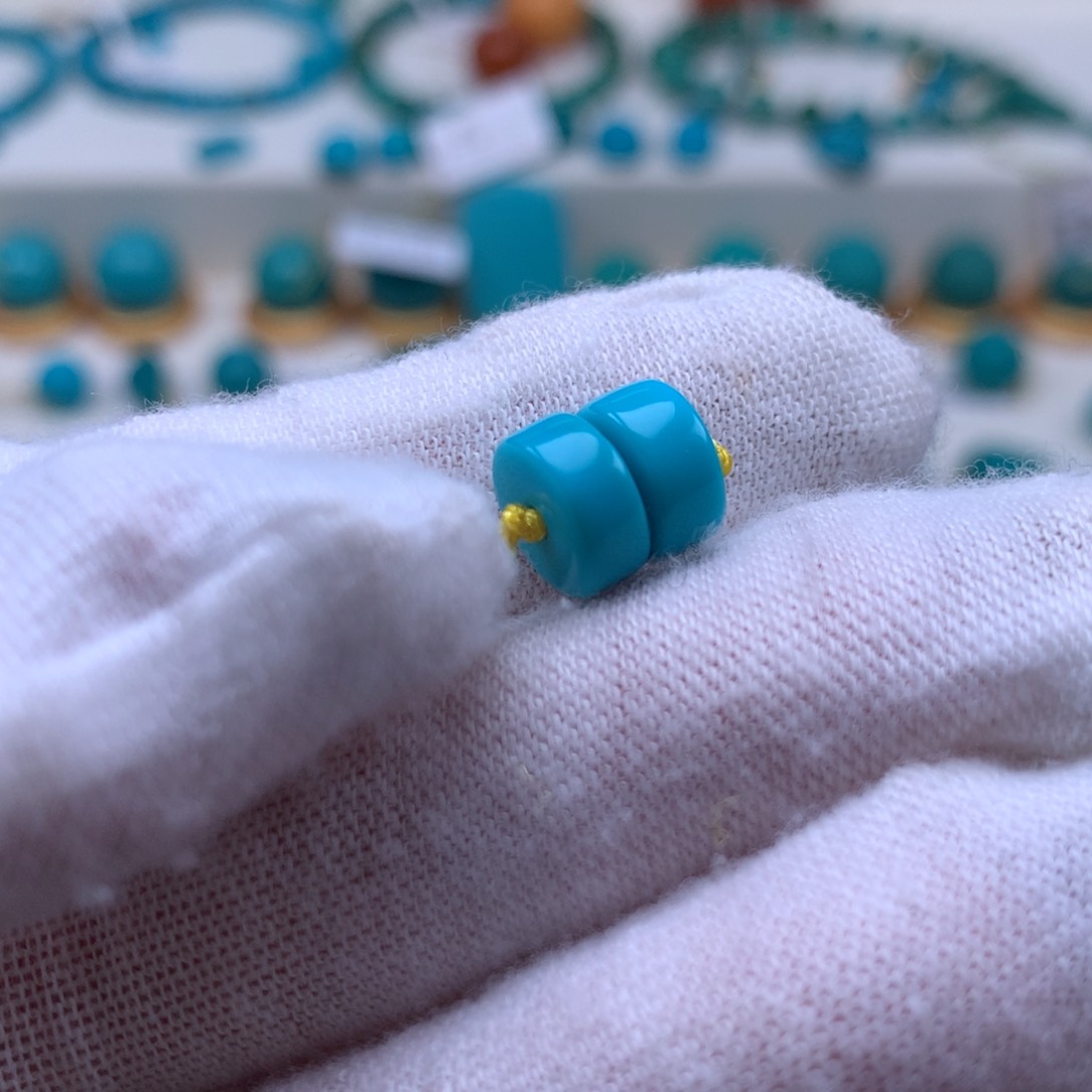 未镶嵌绿松石珠宝奇石