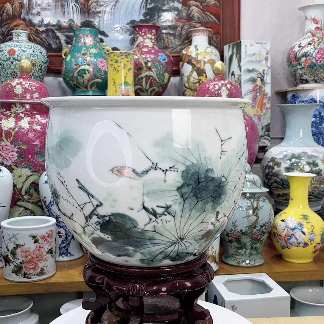 观***复摆件景德镇的陶瓷