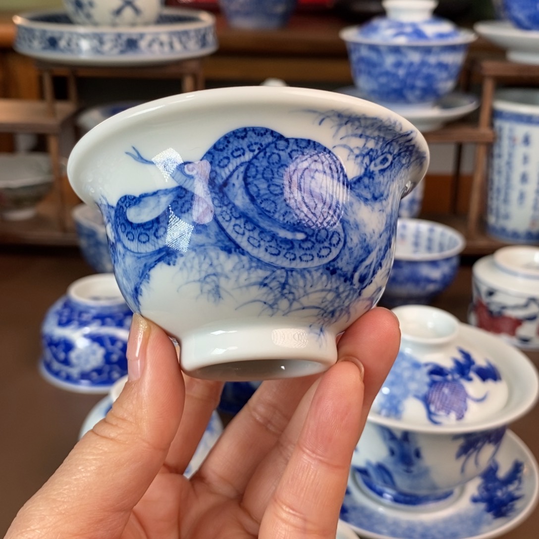 景德镇陶瓷手工手绘