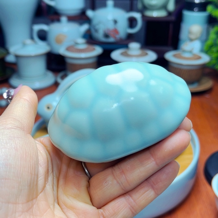 【闪购商品】汝州单壶单杯天青，禅定