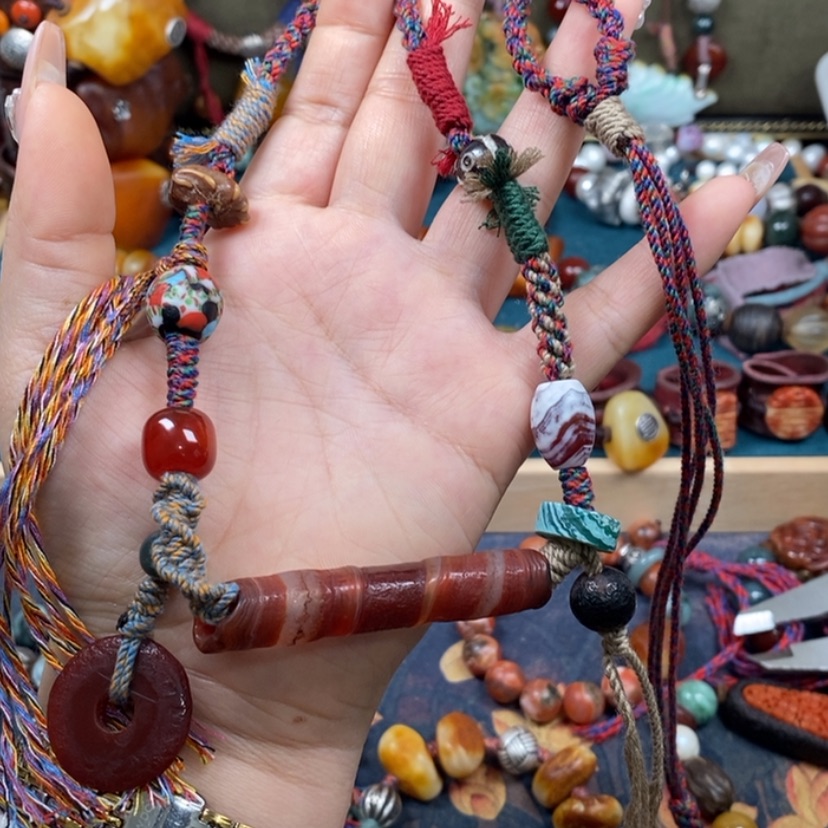 【闪购商品】玛瑙/玉髓颈饰未镶嵌