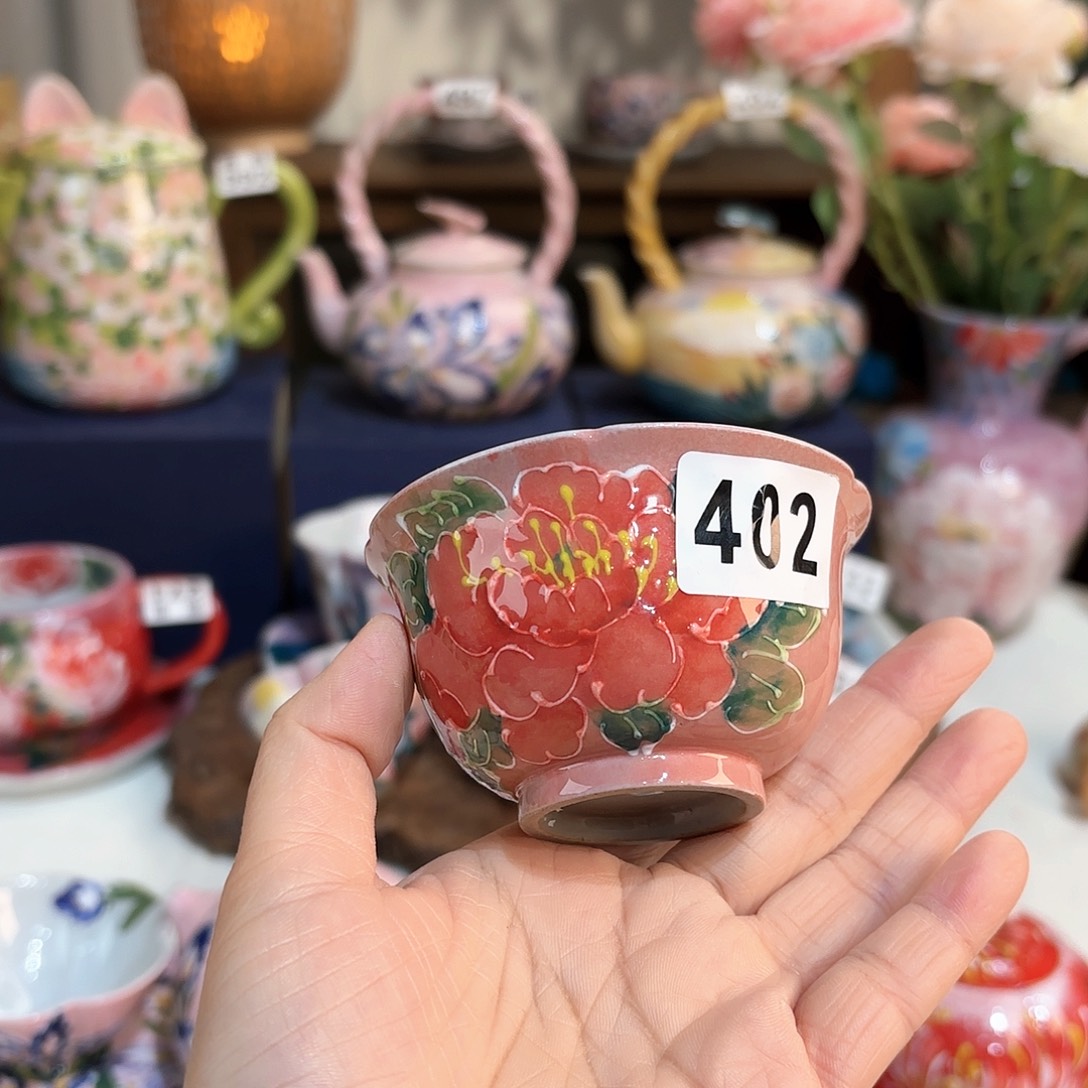 飏***意景德镇手绘高温釉下彩陶瓷茶具