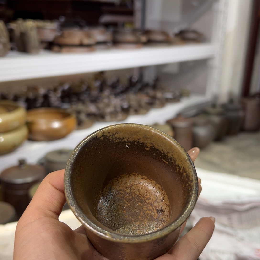 贵台龙窑柴烧茶壶151